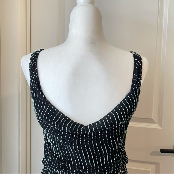 🎄last call🎄Alice + Olivia Beaded Mini summer Dress S - Picture 12 of 13